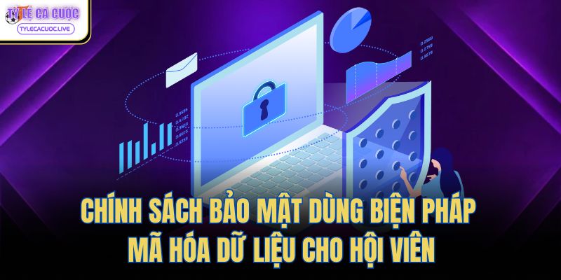 Chính sách bảo mật dùng biện pháp mã hóa dữ liệu cho hội viên
